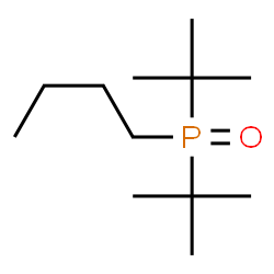 ChemSpider 2D Image | Butyl[bis(2-methyl-2-propanyl)]phosphine oxide | C12H27OP