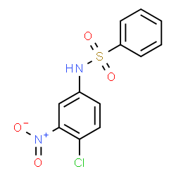 ChemSpider 2D Image | N-(4-Chloro-3-nitrophenyl)benzenesulfonamide | C12H9ClN2O4S