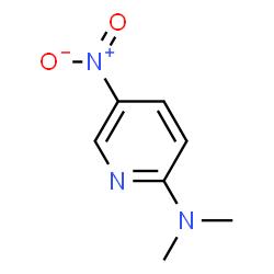 ChemSpider 2D Image | 2-Dimethylamino-5-nitropyridine | C7H9N3O2