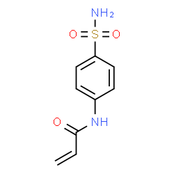 ChemSpider 2D Image | N-(4-Sulfamoylphenyl)acrylamide | C9H10N2O3S