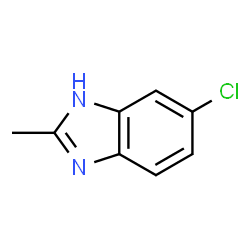 ChemSpider 2D Image | 5-Chloro-2-methylbenzimidazole | C8H7ClN2