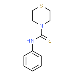 ChemSpider 2D Image | N-Phenyl-4-thiomorpholinecarbothioamide | C11H14N2S2