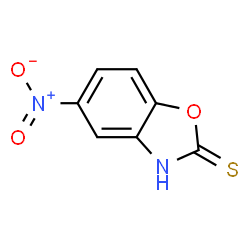 ChemSpider 2D Image | 5-Nitrobenzo[d]oxazole-2-thiol | C7H4N2O3S