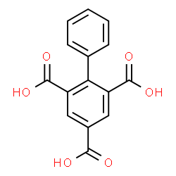 ChemSpider 2D Image | 2,4,6-Biphenyltricarboxylic acid | C15H10O6