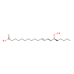 ChemSpider 2D Image | (11E,15S)-15-Hydroperoxy-11,13-icosadienoic acid | C20H36O4