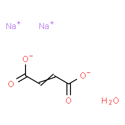 ChemSpider 2D Image | Sodium (2E)-2-butenedioate hydrate (2:1:1) | C4H4Na2O5