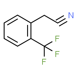 ChemSpider 2D Image | 2-(Trifluoromethyl)benzyl cyanide | C9H6F3N