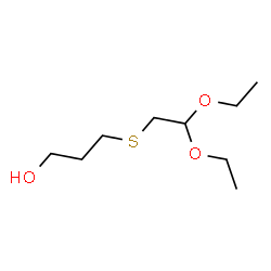 ChemSpider 2D Image | 3-[(2,2-Diethoxyethyl)sulfanyl]-1-propanol | C9H20O3S