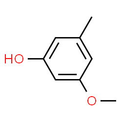 ChemSpider 2D Image | 5-Methoxy-m-cresol | C8H10O2