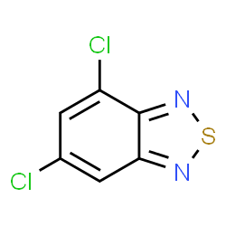 ChemSpider 2D Image | 4,6-Dichloro-2,1,3-benzothiadiazole | C6H2Cl2N2S