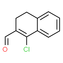 ChemSpider 2D Image | 1-Chloro-3,4-dihydro-2-naphthalenecarbaldehyde | C11H9ClO