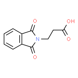 ChemSpider 2D Image | N-Phthaloyl-Î²-alanine | C11H9NO4