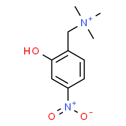 ChemSpider 2D Image | (2-Hydroxy-4-nitrophenyl)-N,N,N-trimethylmethanaminium | C10H15N2O3