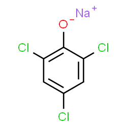 ChemSpider 2D Image | Sodium 2,4,6-trichlorophenolate | C6H2Cl3NaO