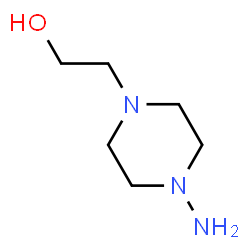 ChemSpider 2D Image | 4-Amino-1-piperazineethanol | C6H15N3O