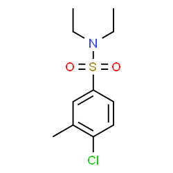 ChemSpider 2D Image | 4-Chloro-N,N-diethyl-3-methylbenzenesulfonamide | C11H16ClNO2S