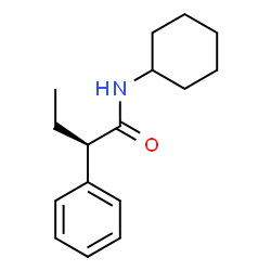 ChemSpider 2D Image | (2R)-N-Cyclohexyl-2-phenylbutanamide | C16H23NO