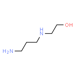 ChemSpider 2D Image | N-(AMINOPROPYL)ETHANOLAMINE | C5H14N2O