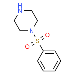 ChemSpider 2D Image | 1-Benzenesulfonylpiperazine | C10H14N2O2S