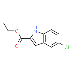 ChemSpider 2D Image | ethyl 5-chloro-2-indolecarboxylate | C11H10ClNO2
