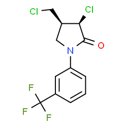 ChemSpider 2D Image | cis-fluorochloridone | C12H10Cl2F3NO