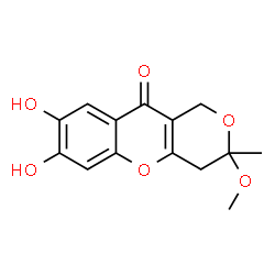 ChemSpider 2D Image | pyanochromone | C14H14O6