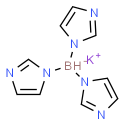 ChemSpider 2D Image | potassium tris(1H-imidazol-1-yl)boranuide | C9H10BKN6
