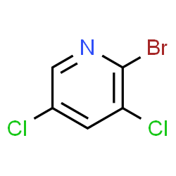 ChemSpider 2D Image | 2-Bromo-3,5-dichloropyridine | C5H2BrCl2N