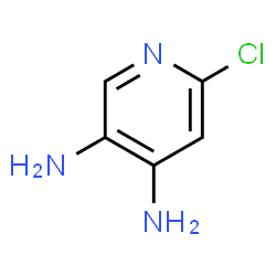 ChemSpider 2D Image | 4,5-Diamino-2-chloropyridine | C5H6ClN3
