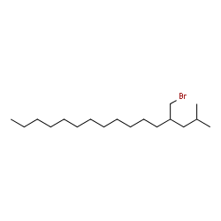 ChemSpider 2D Image | 4-(Bromomethyl)-2-methylhexadecane | C18H37Br
