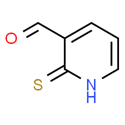 ChemSpider 2D Image | 2-Thioxo-1,2-dihydro-3-pyridinecarbaldehyde | C6H5NOS