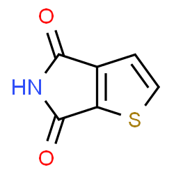 ChemSpider 2D Image | 4H-Thieno[2,3-c]pyrrole-4,6(5H)-dione | C6H3NO2S