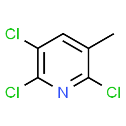 ChemSpider 2D Image | 2,3,6-Trichloro-5-methylpyridine | C6H4Cl3N