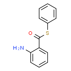 ChemSpider 2D Image | S-Phenyl 2-aminobenzenecarbothioate | C13H11NOS