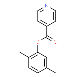 ChemSpider 2D Image | 2,5-Dimethylphenyl isonicotinate | C14H13NO2