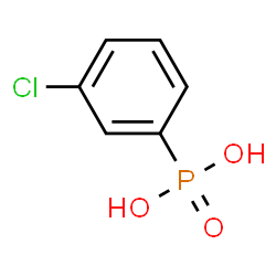 ChemSpider 2D Image | (3-Chlorophenyl)phosphonic acid | C6H6ClO3P