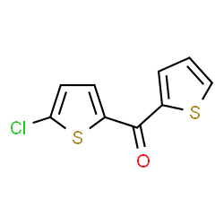 ChemSpider 2D Image | (5-Chloro-2-thienyl)(2-thienyl)methanone | C9H5ClOS2