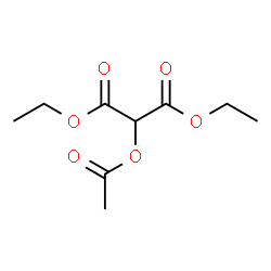 ChemSpider 2D Image | Diethyl acetoxymalonate | C9H14O6