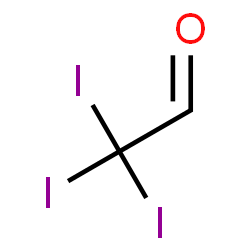 ChemSpider 2D Image | Triiodoacetaldehyde | C2HI3O
