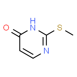 ChemSpider 2D Image | 2-Methylthio-4-pyrimidone | C5H6N2OS