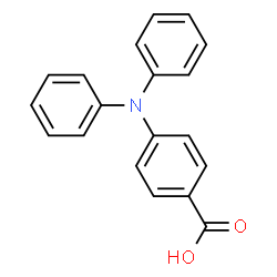 ChemSpider 2D Image | 4-(Diphenylamino)benzoic acid | C19H15NO2
