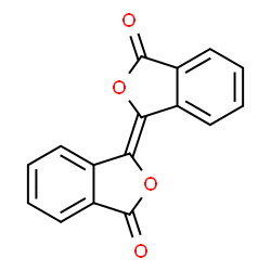 ChemSpider 2D Image | (3E)-3-(3-Oxo-2-benzofuran-1(3H)-ylidene)-2-benzofuran-1(3H)-one | C16H8O4