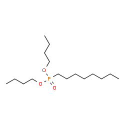 ChemSpider 2D Image | Dibutyl octylphosphonate | C16H35O3P