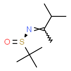 ChemSpider 2D Image | 2-Methyl-N-[(2E)-3-methyl-2-butanylidene]-2-propanesulfinamide | C9H19NOS