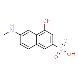 ChemSpider 2D Image | N-Methyl-Gamma acid | C11H11NO4S