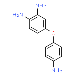 ChemSpider 2D Image | 4-(4-Aminophenoxy)-1,2-benzenediamine | C12H13N3O