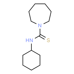 ChemSpider 2D Image | N-Cyclohexyl-1-azepanecarbothioamide | C13H24N2S