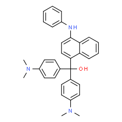 ChemSpider 2D Image | SOLVENT BLUE 4 (C.I. 44045:1) | C33H33N3O