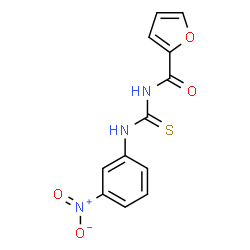 ChemSpider 2D Image | N-[(3-Nitrophenyl)carbamothioyl]-2-furamide | C12H9N3O4S