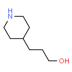 ChemSpider 2D Image | piperidine-4-propanol | C8H17NO